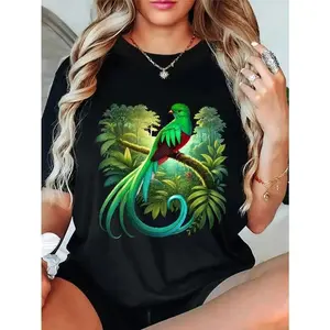 Unisex Quetzal Guatemala Chapin Antigua Tikal Traditional Mayan 502 T-Shirt
