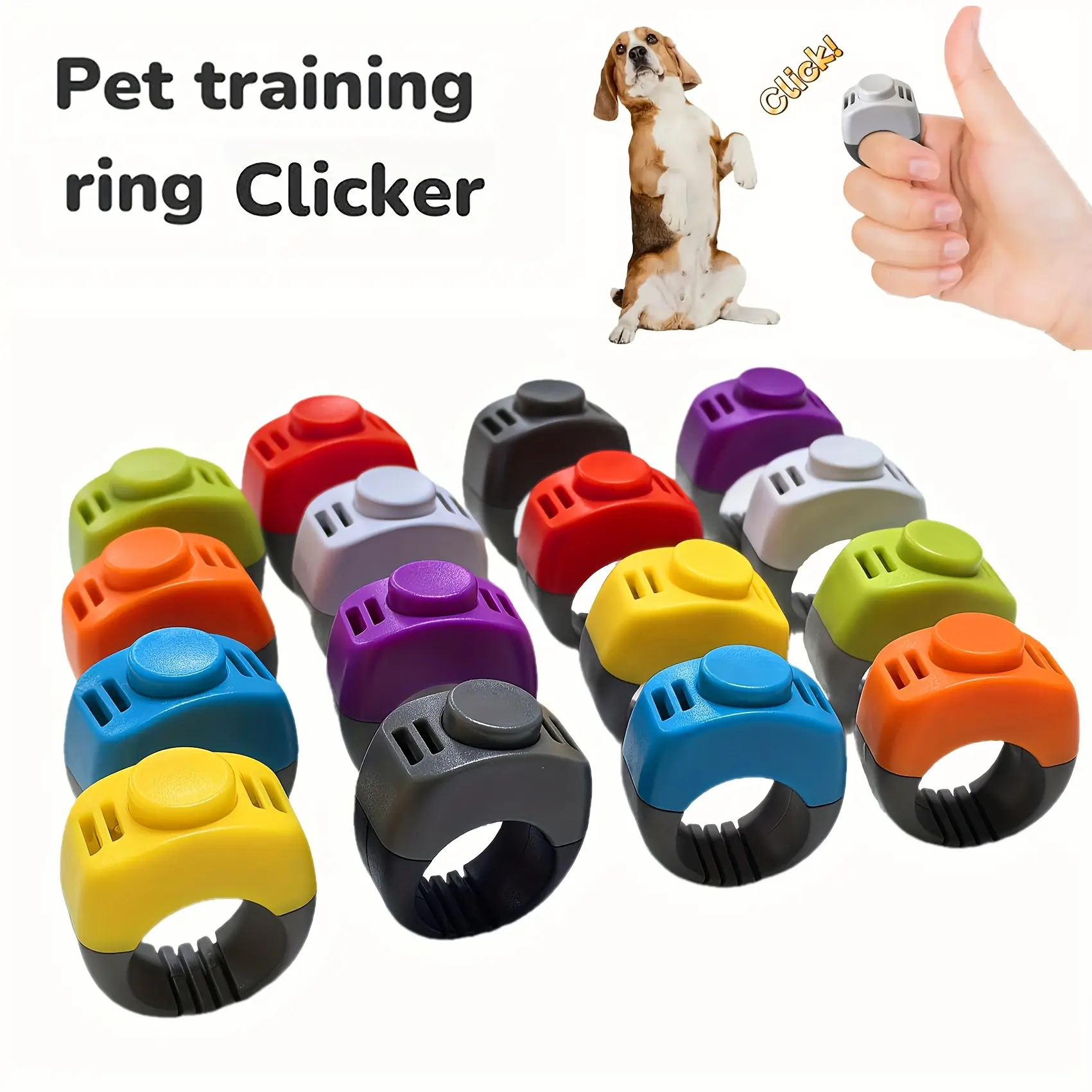 Ring ring clicker dog training point clicker, non-electric clicker, can ...