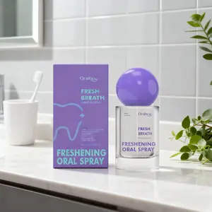 Oralhoe Fresh Breath Spray, Long-Lasting Portable Oral Care, Reduces Bad Breath, Quick Refreshment, Lightweight, Anytime Use, Mint Breath Spray