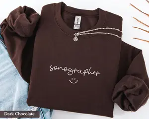 Sonographer Sweatshirt – Ultrasound Tech Gift, OB GYN Crewneck, Medical Apparel, RDMS Workwear