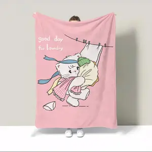 MiamiS Blankets Cooling Blanket Fluffy Soft Blankets for Baby Home and Decoration Bedspread on the Bed Summer Comforter Cobija