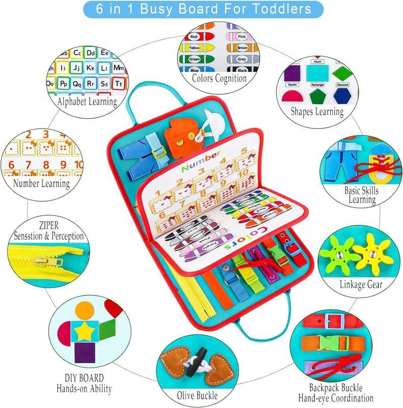 Montessori Interactive Shape Sorter Bag – Early educational game, travel toy and preschool activity for learning fine motor skills. Montessori Interactive Shape Sorter Bag – Early educational game, travel toy and preschool activity for learning fine motor skills.