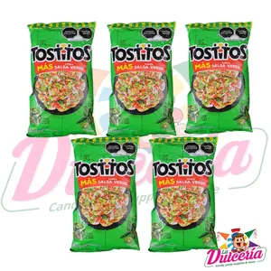 Tostitos Salsa Verde Snack 5 Pieces - Ideal for Snacking
