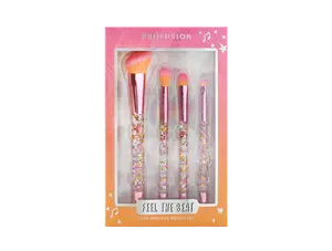 It's a Vibe | Feel the Beat 4-pc Face & Eye Brush Set