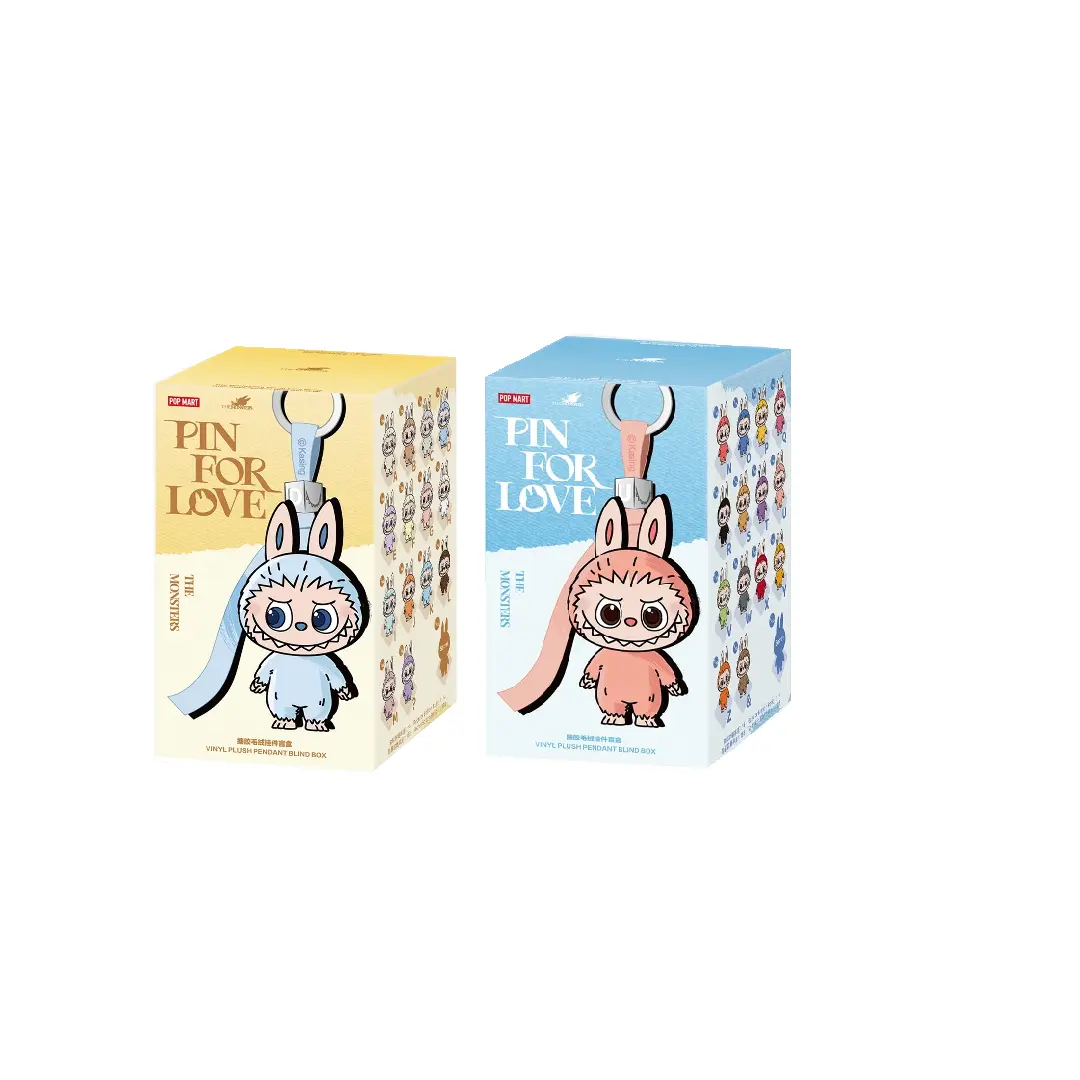 Pop Mart THE MONSTERS (Labubu) V4 Pin for Love Series - Vinyl