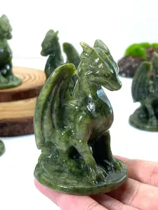 1PC exquisite Xiuyan flying dragon, the best gift for family and friends, home decoration and gifts, birthday gifts, ladies' gifts, Valentine's Day, Mother's Day gifts, party decorations, the best choice for crystal lovers.