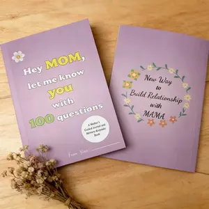 Tell Me Your Life Story,Mom.I Want to Hear Your Story!(Hardcover)A Meaningful Keepsake for Mom to Share Her Journey and Memories,Book Includes100Prompt Questions,The Perfect Gift for Mom.Mothers Day gifts from daughter or son to celebrate her life&legacy