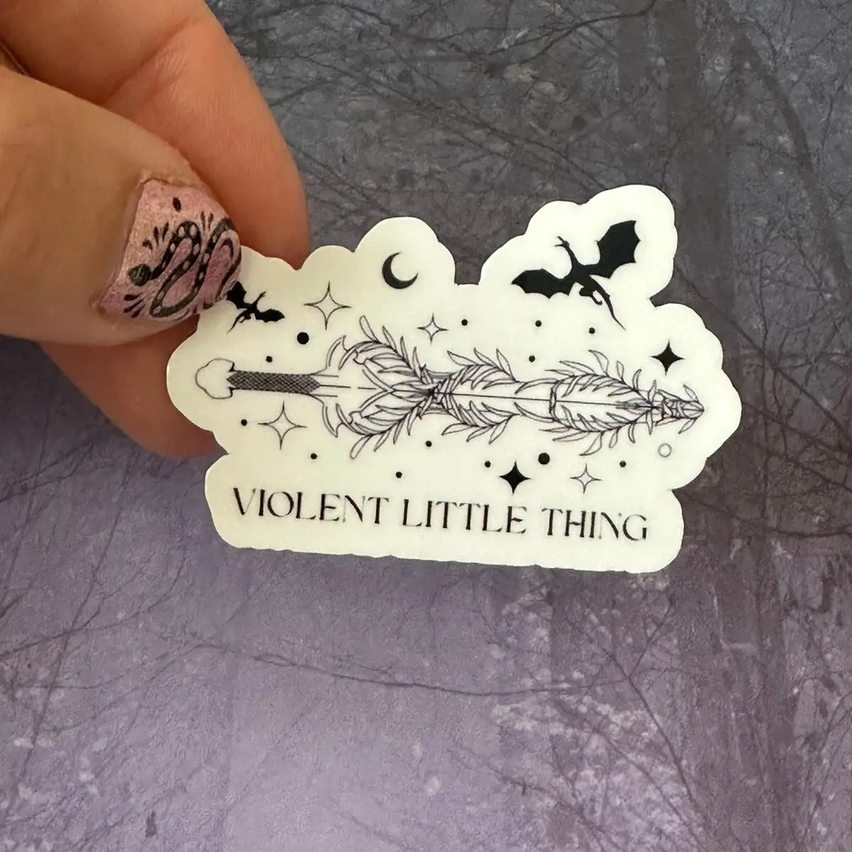 Violent little thing sticker