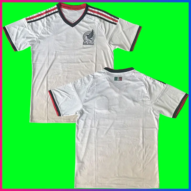 （S-4XL) 2025/2026 Mexico Home Customize Short Sleeve Football Jersey Shirt