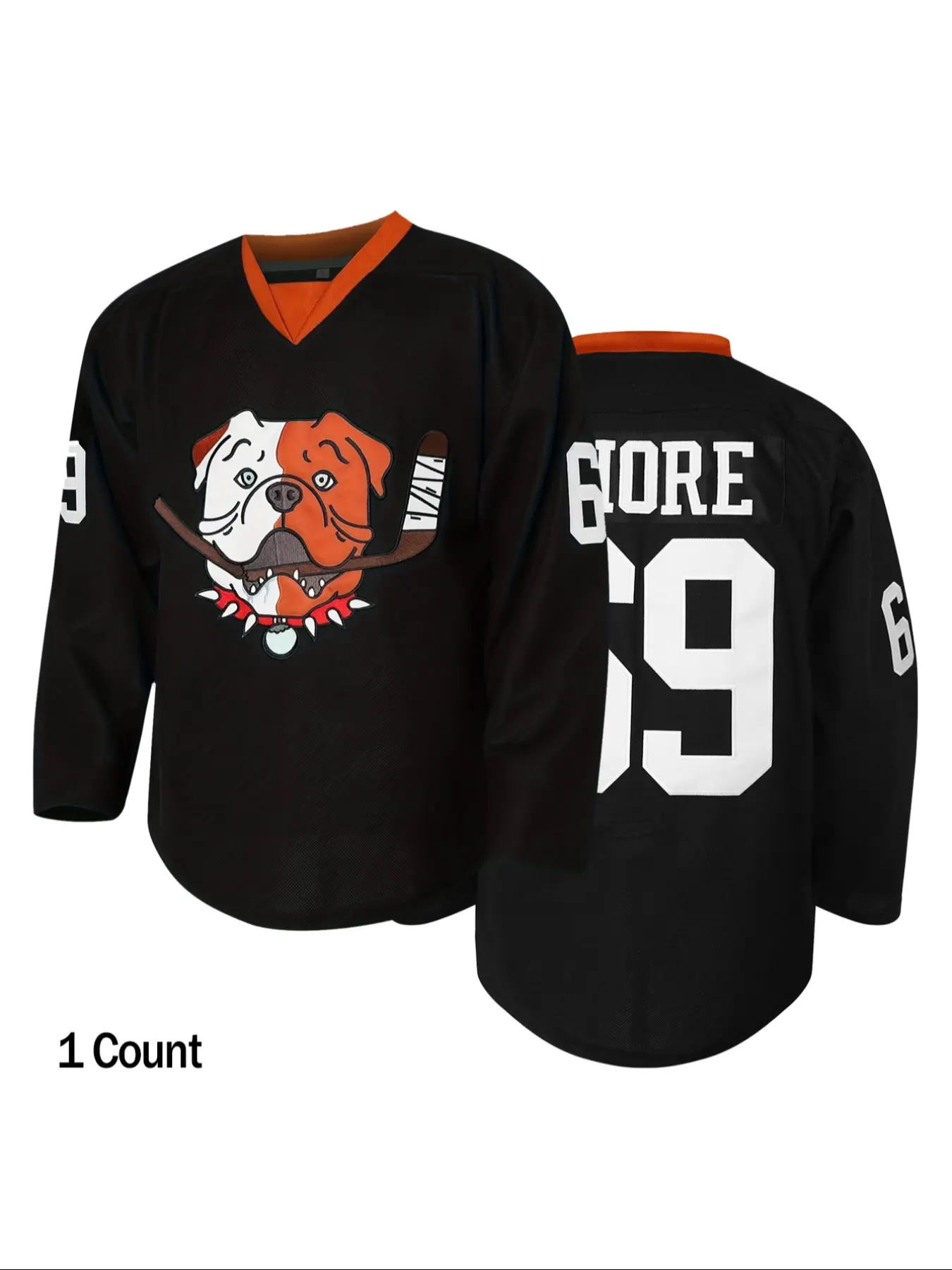 Men's Shore#69&mcdavid#97 Ice Hockey Jersey with Embroidered Name & Number, Loose-Fitting, Stylish Sportswear for All Seasons, Available in Sizes S-3xl, Embroidery Jersey