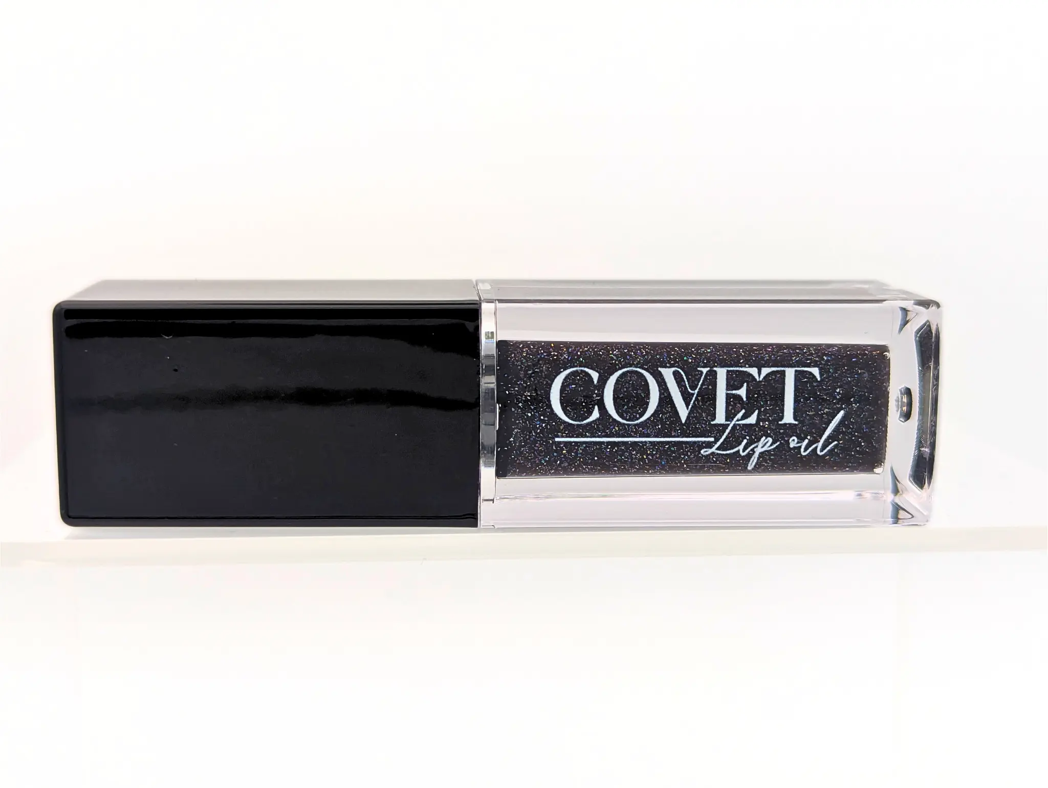 : COVET Beauty Hydrating Lip Oil - Color Changing Shimmer Lip Gloss Stain (Black Currant - Nocturna)