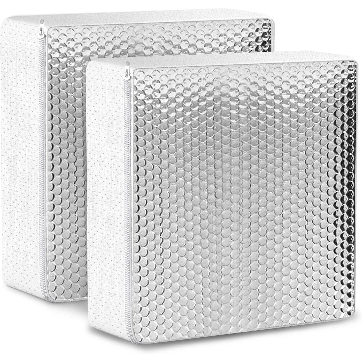 2 Pack RV Vent Insulator and Skylight Cover 14?x14?x3? with UV Protection Layer Reduce Heat Transfer & Increase A/C Efficiency RV Accessories for Vent Inside Camper Trailer