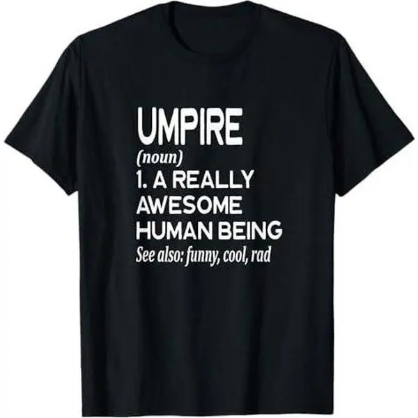 Umpire Definition Funny Soccer Baseball Softball T-Shirt