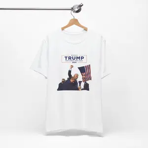 SHOTS FIRED - TRUMP 2024 - T-SHIRT