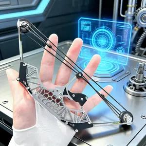 Stainless Steel Small Toy Bow, Composite Toy Bow, Perfect for Outdoor Play and Exploration, Experience Archery Fun