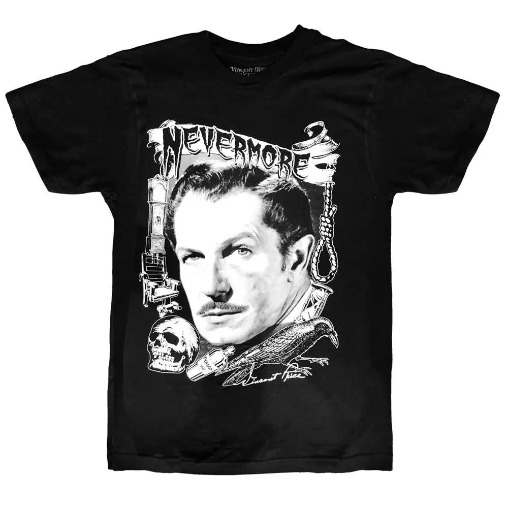 Vincent Price Nevermore Graphic T-shirt