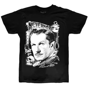 Vincent Price Nevermore Graphic T-shirt
