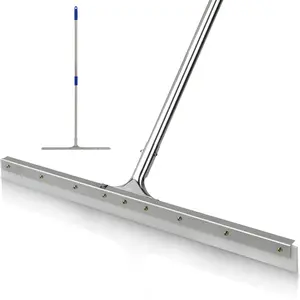 MHM's AquaSlide PushPro - 28-Inch Wide Floor Squeegee for Concrete Floors - Professional-Grade Cleaning and Efficiency