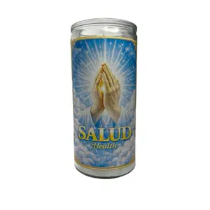 Healing (Salud) Prayer Candle – Prepped & Blessed for Strength, Restoration & Wellness