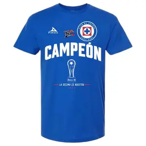 Cruz Azul Campeón 2026-2027 T-Shirt | La Décima Es Nuestra Liga MX Soccer Fan Tee