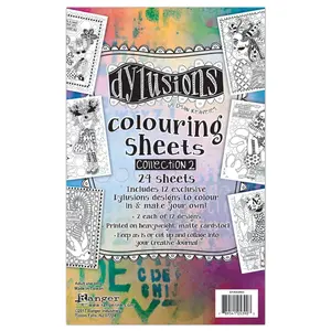 Dylusions Colouring Sheets Collection 2