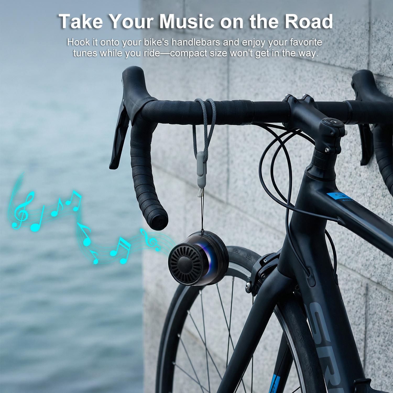 G200 Magnetic Bluetooth Speaker,Portable Mini Bluetooth Speaker with Phone Stand,Game Mode,7H Playtime,TWS,RGB Light,Perfect Teen Gift for Camping & Home Decor
