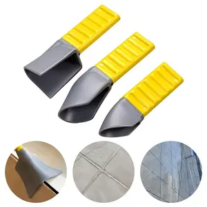 3 Piece Roll Brush Grout Scraper, Multi-Functional Corner Seal Tool, Tpu Grouting Tool, Joint Finishing Tool, DIY Home Improvement Essentials