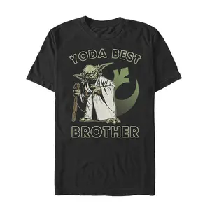 Men's Star Wars Yoda Best Brother T-Shirt