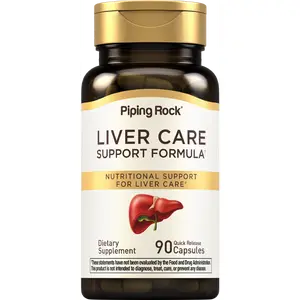 Piping Rock Liver Cleanse Complex | 90 Capsules | Liver Care Support Formula | Non-GMO, Gluten Free Supplement