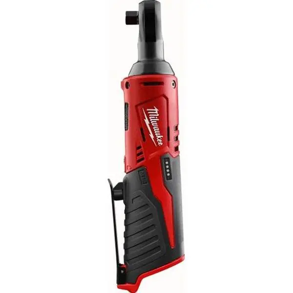 Milwaukee M12™ 2457-20 Cordless Ratchet Wrench, 12V Motor Power Tool, 3/8" Drive, 35ft-lb Torque, Low Profile Head for Tight Spaces, Lithium-Ion Compatible (Tool Only), Power Tools, Steel Housing