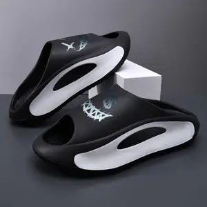 Unisex Chunky Platform Slippers Soft Cushion Anti-Slip Slides