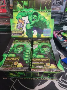 2003 Upper Deck Marvel Hulk Comic and Film Cards! Chase Jack Kirby auto!