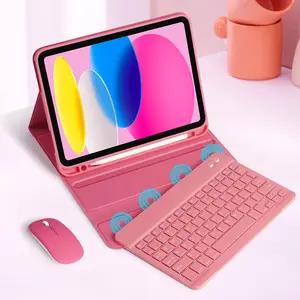 【No tablet】Keyboard Case with Mouse for 10th/11th Gen A16 2025  Magnetic Cover with Pencil Holder Accessories
