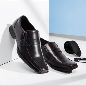 Bruno Marc Men's Giorgio Leather Lined Dress Loafers Shoes Footwear