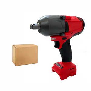 Brushless Impact Wrench 1/2" Large Torque Cordless Electric Wrench Car Truck Repair Power Tools For 18V Battery (battery not included) Suitable for construction sites, car repairs, industrial maintenance, and home DIY