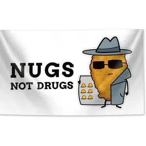 Funny Flag Room Logo 40x60 inch, Made of excellent fabric, sturdy, durable and brightly colored, it makes a great gift