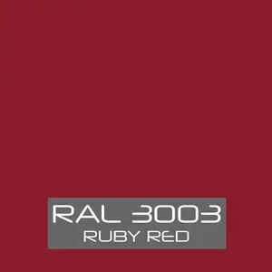 RAL 3003 Ruby Red Powder Coat Paint 1 LB