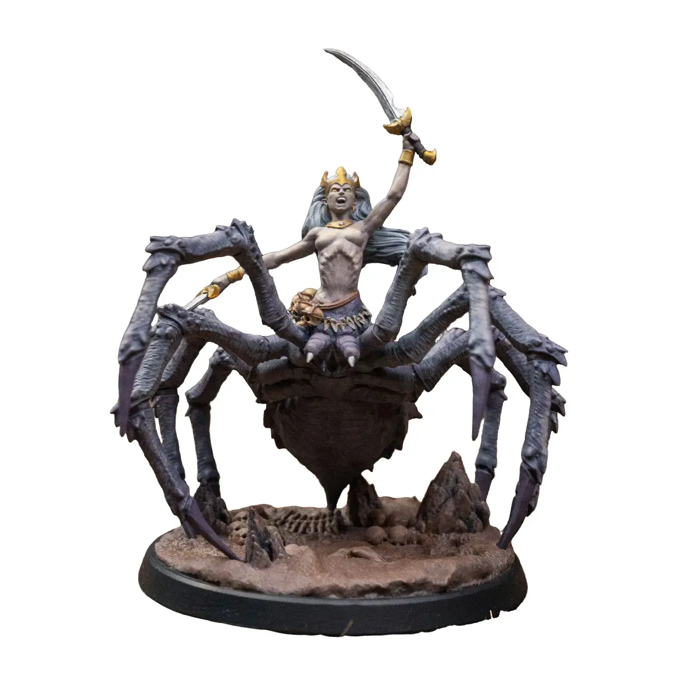 Drice Yelenna Night Blade Series Standing 3D Printed Resin Hero Figurine - Artistic Intricate Craftsmanship, Customizable Aesthetic, Heroic Fantasy Gaming Tabletop Play Character, Collector's Home Decor (Figurines, Statues & Bobbleheads Home Supplies)