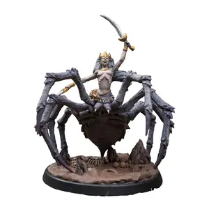 Drice Yelenna Night Blade Series Standing 3D Printed Resin Hero Figure - RPG Tabletop Game Character, Intricate Craftsmanship, Customizable Aesthetic - Collector's Ornament, Home Decor, Room Decor