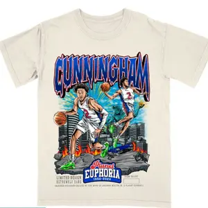 Vintage 90s Cade Cunningham Shirt Homage Retro Classic Graphic Tee Bootleg Unisex Sport Sweatshirt Gift