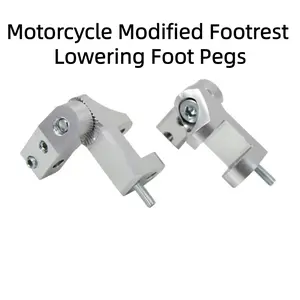 Universal Motorcycle Footrest Lowering Foot Pegs Modification Parts for BMW R1200GS Kawasaki