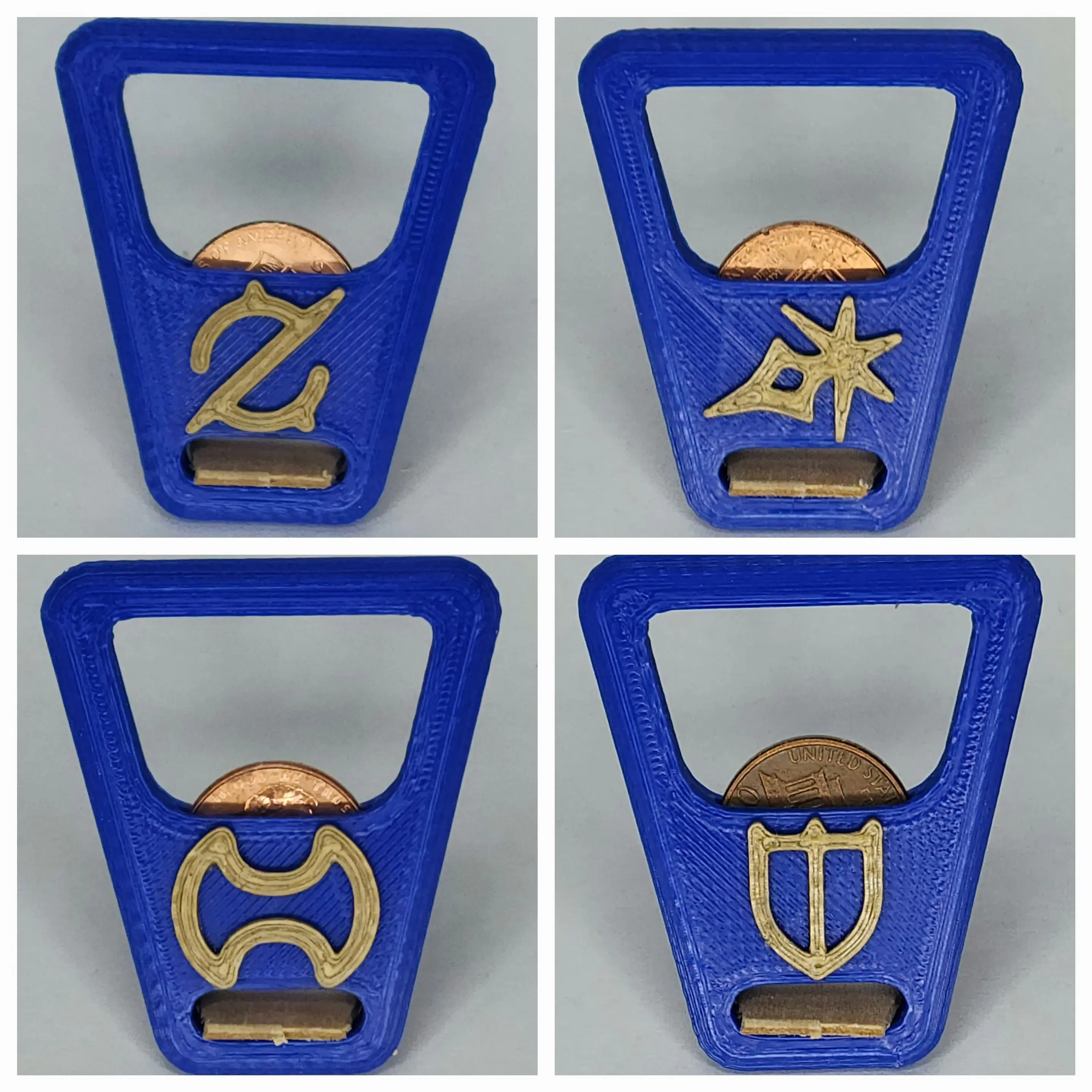 3D Printed Final Fantasy XIV Bottle Openers Lightweight