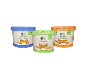 Pavlodoh Dog Treat Cookie Dough - Ready to Bake Treat for Dogs, Hypoallergenic, makes 150 bite size treats, Ideal for Baking, Feeding raw, or hiding pills.