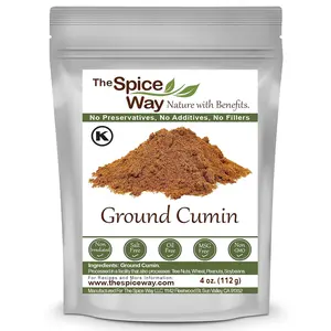 The Spice Way Premium Ground Cumin Seeds Flavorful & Pure Non-GMO Resealable bag
