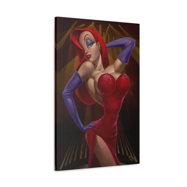Collectible Jessica Rabbit Art Print By Ja Franco - Fine Art Poster