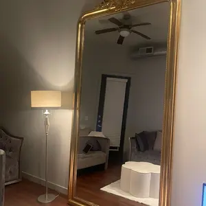 Oversized Gilt mirror hand made gold finish