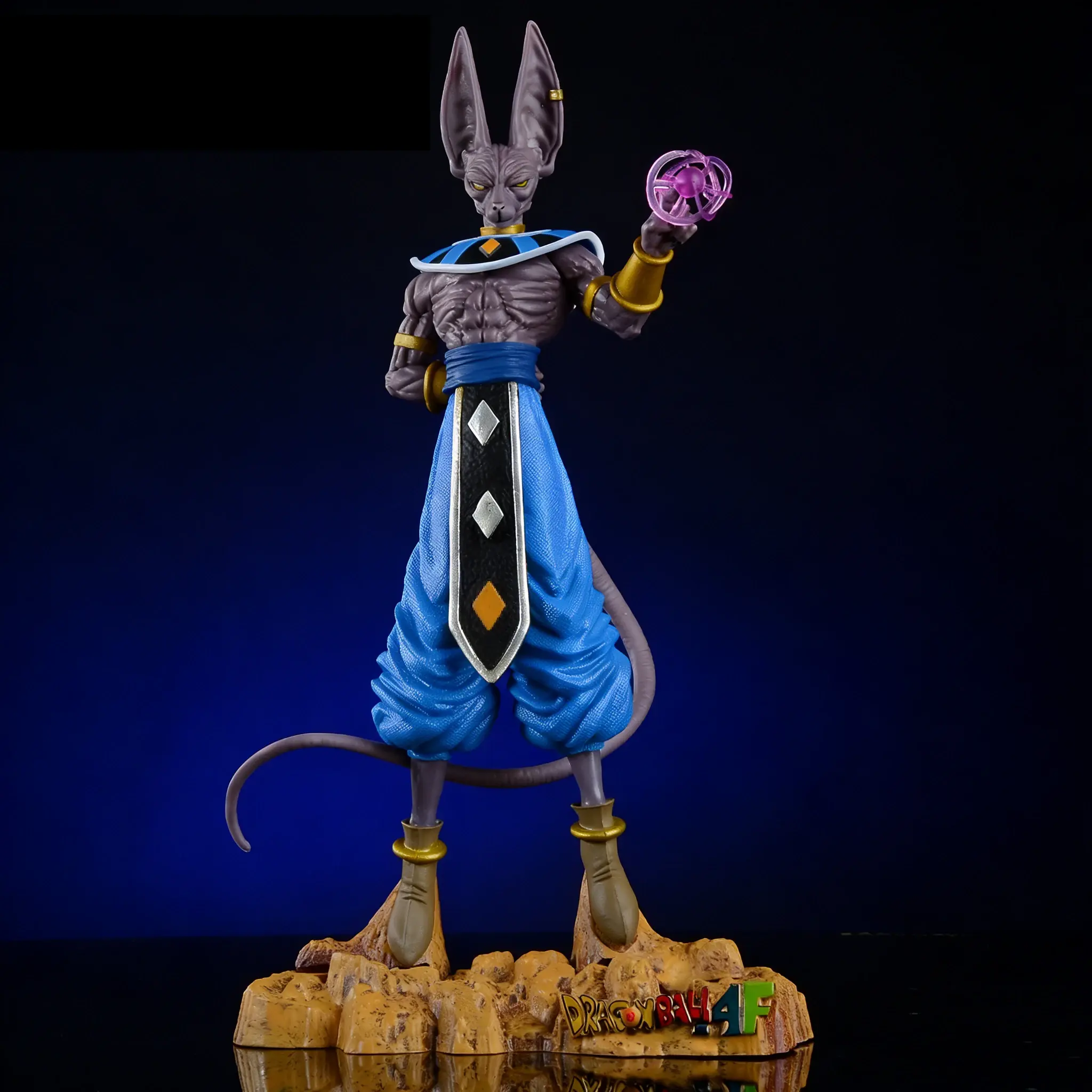 Dragon Ball Super – Beerus God of Destruction Hakai Energy Orb Ver. Large Scale Statue Anime PVC Figure Collectible Figurine Display