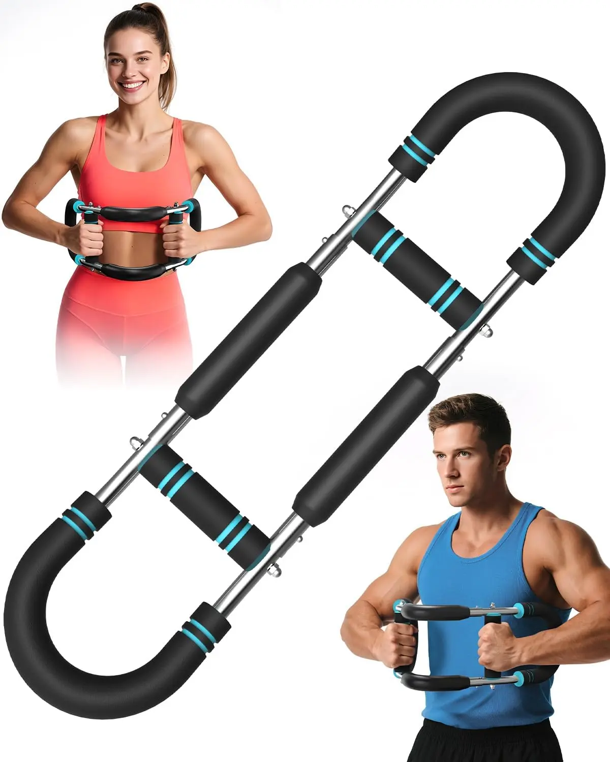 Twister Arm Trainer, PowerTwist Arm Trainer, Adjustable Forearm Strengthener, Arm Exercise Equipment