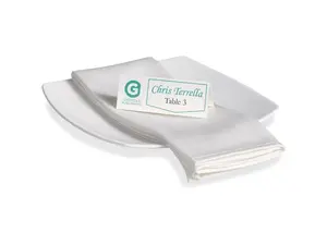 Avery 5011 Small Textured Tent Cards, White, 1 7/16 x 3 3/4, 6 Cards/Sheet, 150/Box