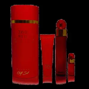 Perry Ellis 360 Red 3.4 oz 3-Piece Fragrance Gift Set (3 pieces included), Three Pieces